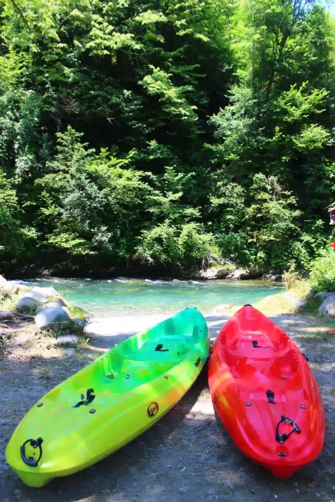 Activité canoë en Ariège.