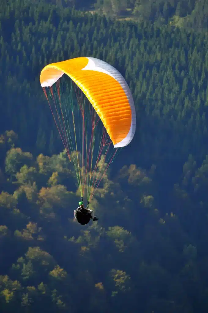 Activité parapente en Ariège.