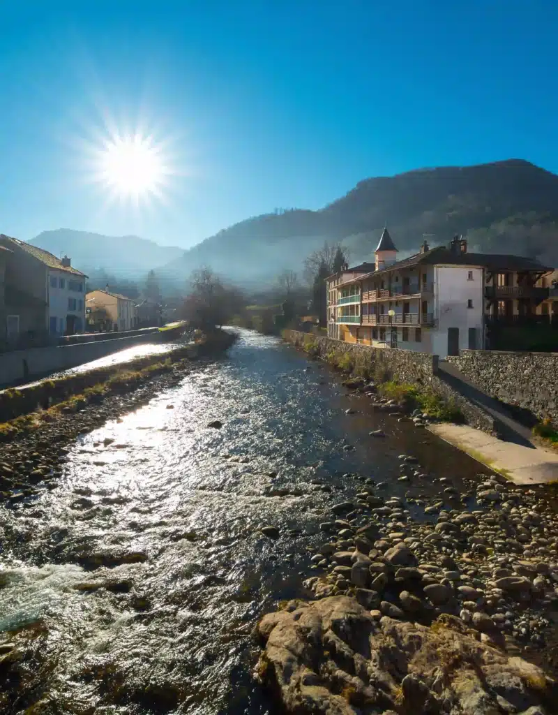 Village en Ariège.